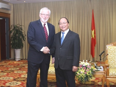 Vize-Premierminister Nguyen Xuan Phuc empfängt den US-Botschafter in Vietnam - ảnh 1